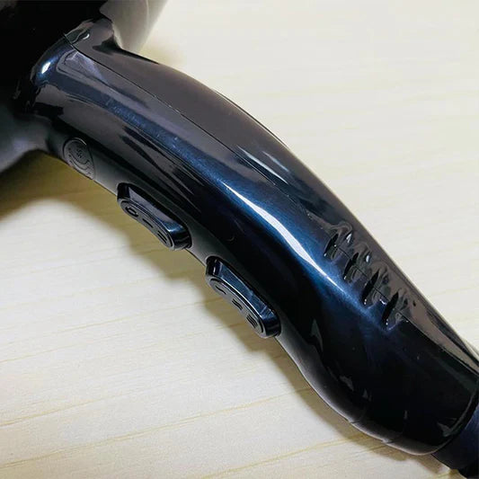 Two Speed High Quality Strong Power Professional Hair Dryer - Black - Shop N Save