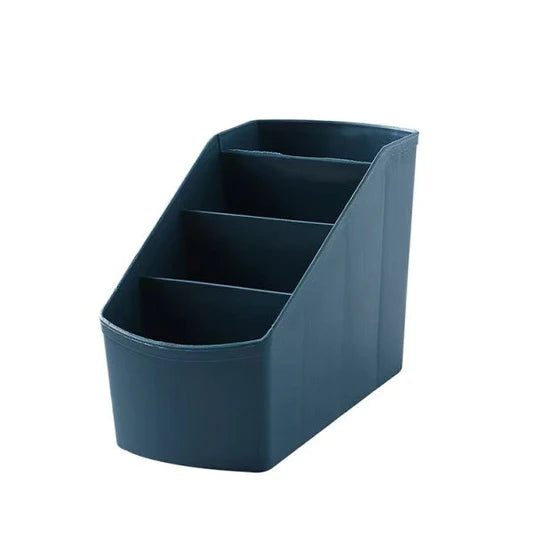 4 Grid Multifunctional Desktop Storage Box Holder - Yellow - Shop N Save