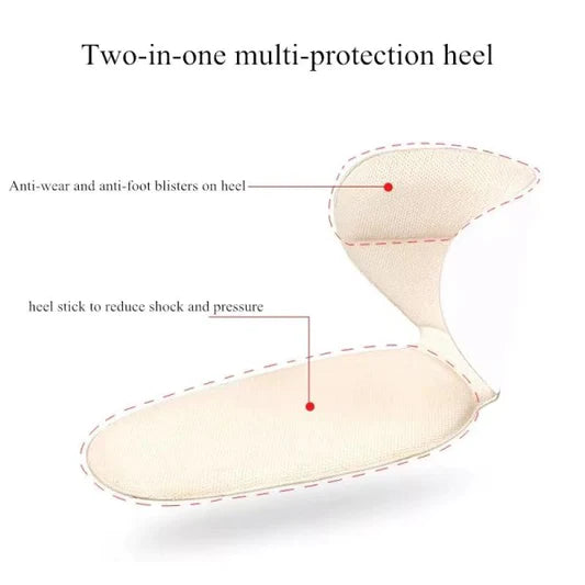 A Pair Of Women Insoles For High Heels Non Slip Pad - Skin - Shop N Save