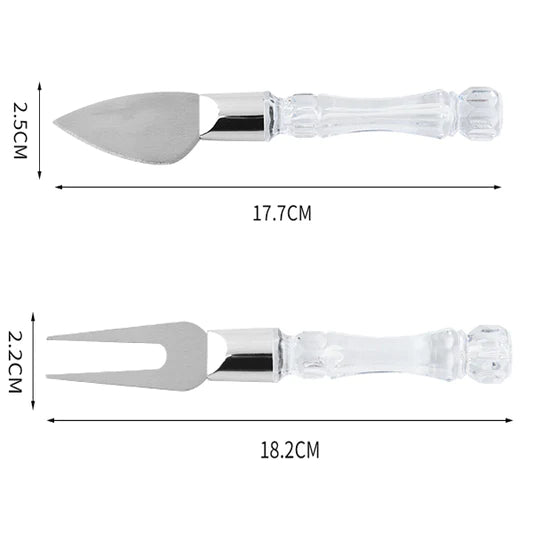 Crystal Handle Cheese Pizza Knife Spatula Baking Tools - Shop N Save