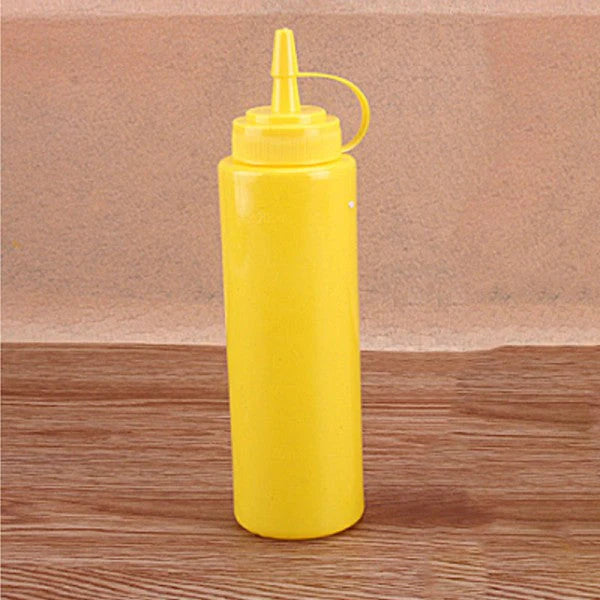 Plastic Squeeze Condiment Ketchup Sauce Bottle - Yellow - Shop N Save