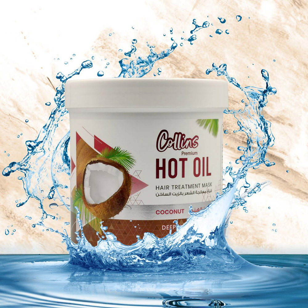 Collins Hot Oil - Coconut Infusion, 1000ml Deep Conditioning - Shop N Save
