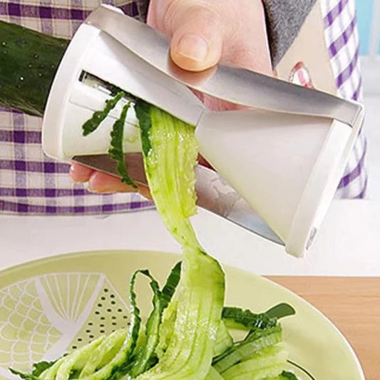 Multifunctional 3 In 1 Vegetable Fruit Handheld Peeler - White - Shop N Save