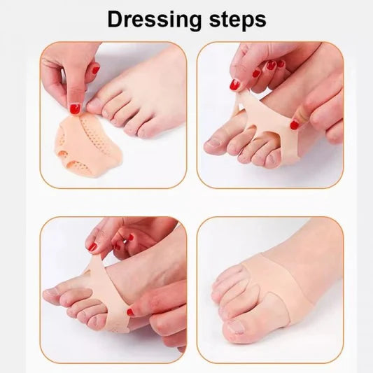Silicone Forefoot High Heel Invisible Anti Slip Pain Relief Pad - Shop N Save