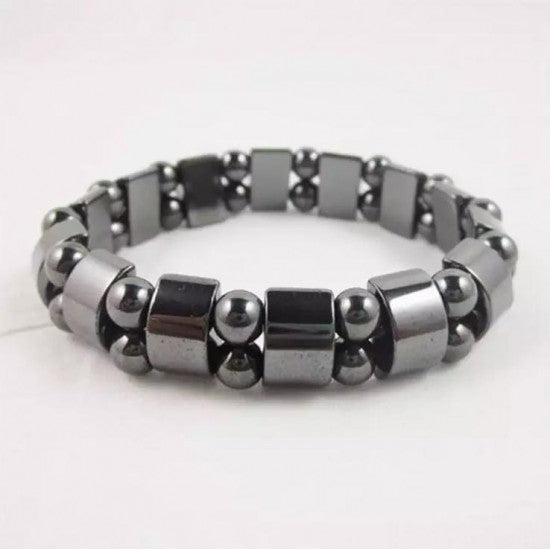 Beaded Elastic Magnetic Beautiful Bracelet - Black