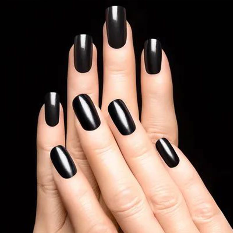 Fashion Plus Nail Polish: Jet Black for Edgy Nails(30)