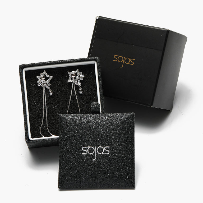 Silver Star Earrings: Delicate Design for Everyday Elegance. - Shop N Save