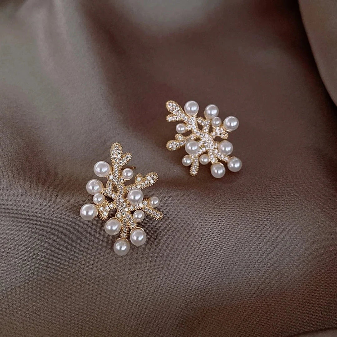 Coral Pearl Earrings: Elegant Ocean-Inspired Jewelry - Shop N Save