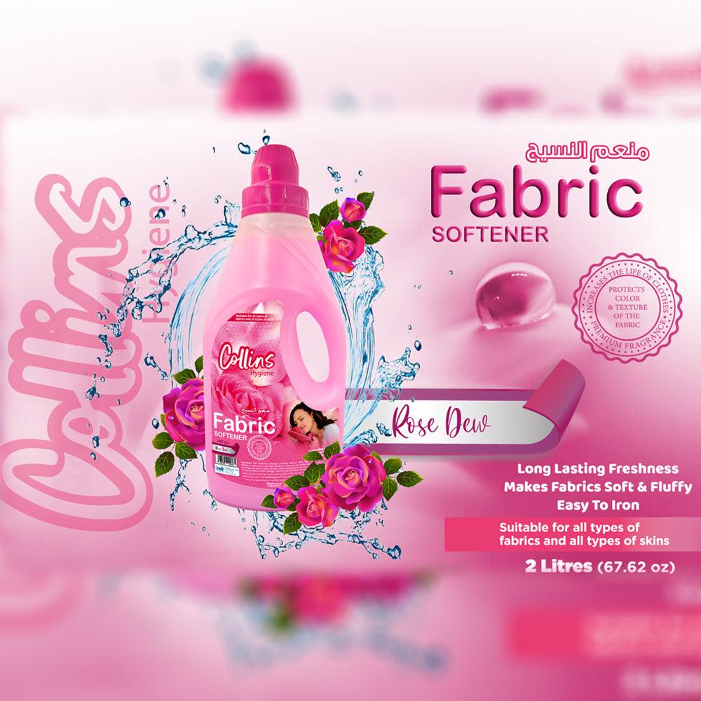 Collins Hygiene - Fabric Softener - Rose Dew 2ltr - Shop N Save