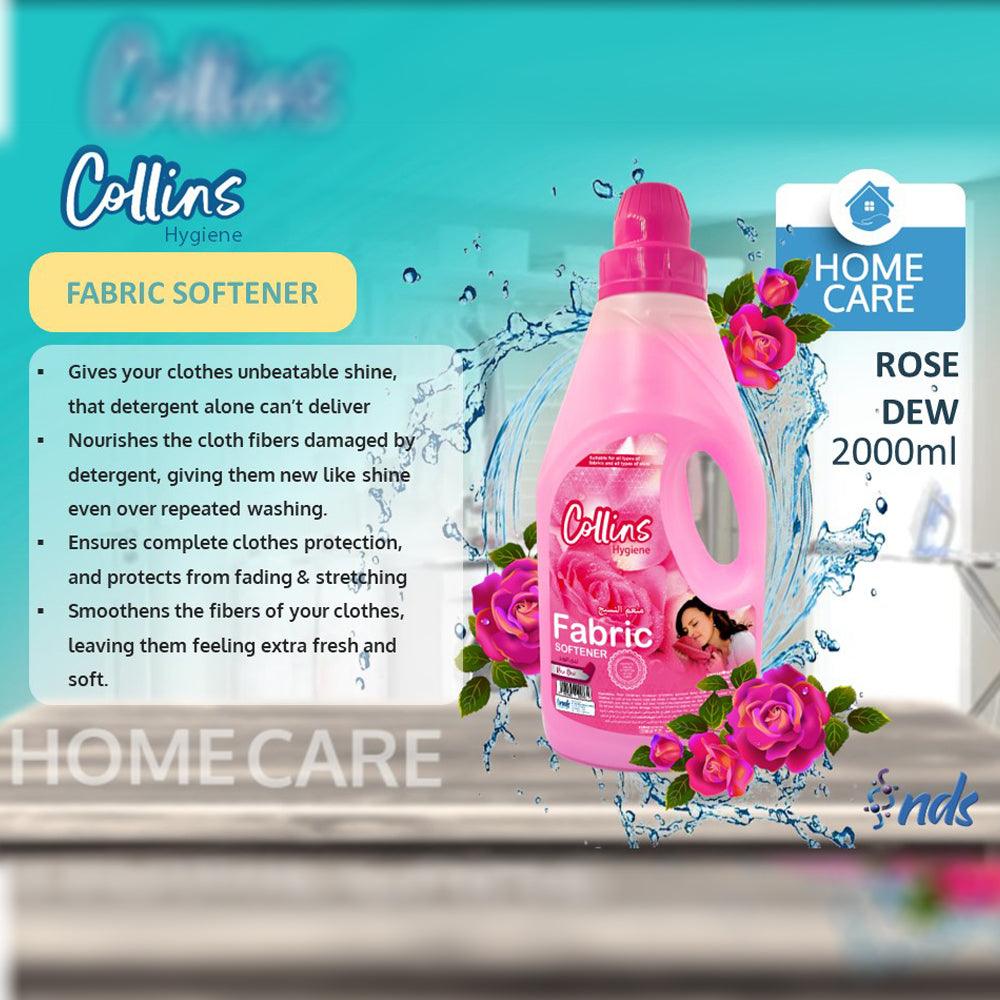 Collins Hygiene - Fabric Softener - Rose Dew 2ltr - Shop N Save