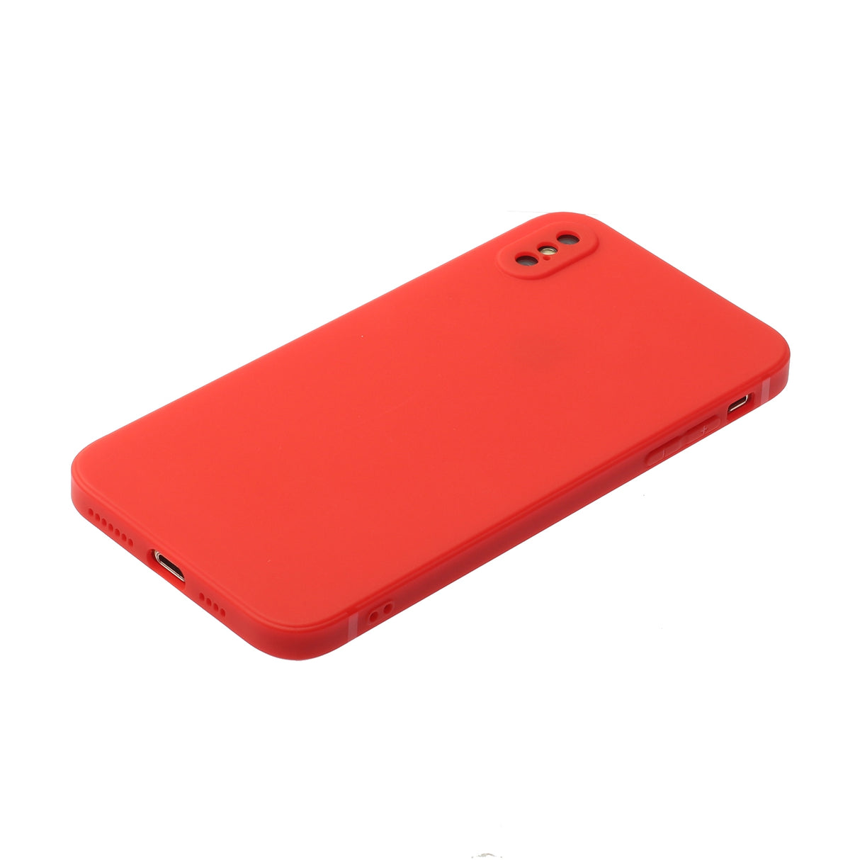 Luxury Silicon case for IPhone X/XS (Red)