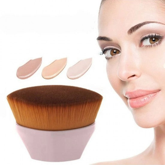 Foundation Makeup Brush Portable Face Wash Brush Light Pink