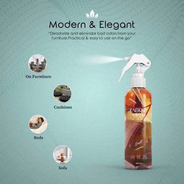 GS Fabric Aerosol Spray Gold (300 ML) - Shop N Save