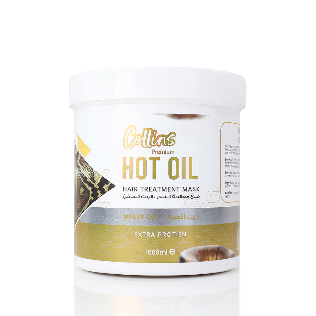 Collins Hot Oil - Snake Oil Infusion, 1000ml Deep Conditioning