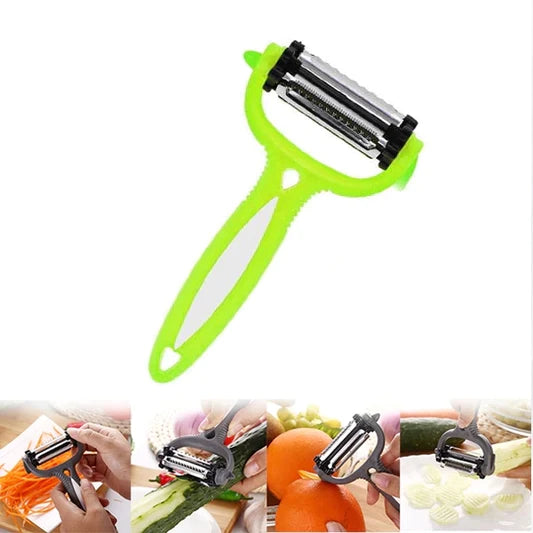 Multi functional Vegetables Fruit Peeler - Green - Shop N Save