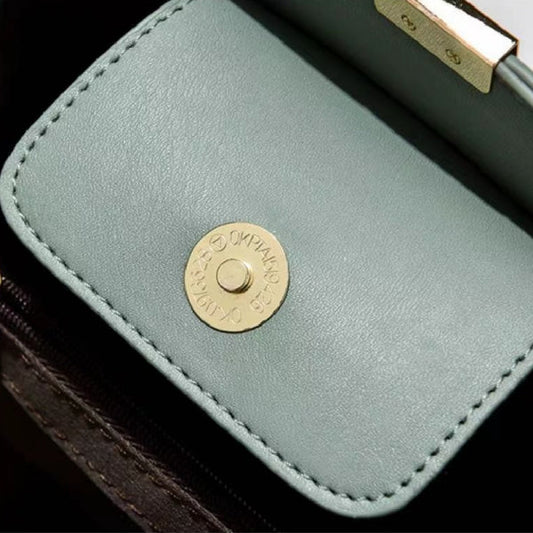 New Design Square Shoulder Bag For Women - Wine Red - Shop N Save