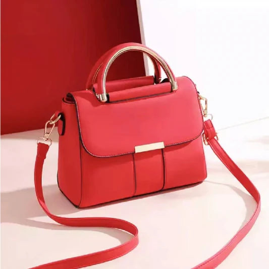 Fashionista Green Double Handle Magnetic Closure Handbag The Perfect Style Statement for Trendy Women! - Shop N Save