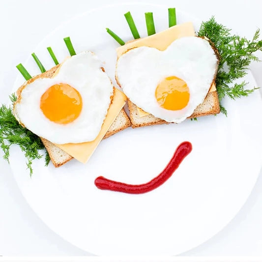 Non Sticky Heart Shaped Mini Egg Frying Pan - Shop N Save
