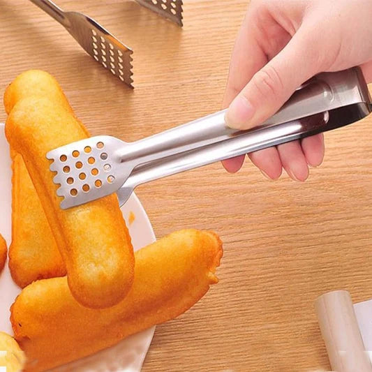 Stainless Steel Multifunction Food Clip - Sliver - Shop N Save