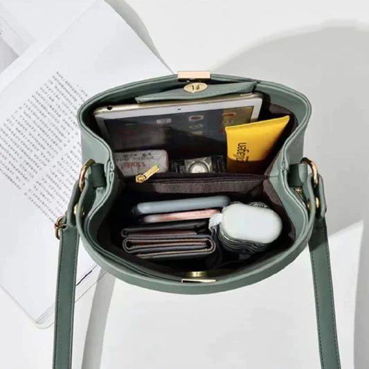 New Design Square Shoulder Bag For Women - Wine Red - Shop N Save