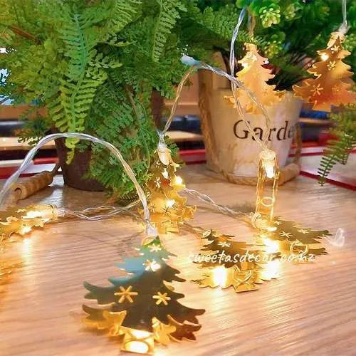 Gold Tree Fairy Lights: Indoor Elegance, Magical Glow - Shop N Save
