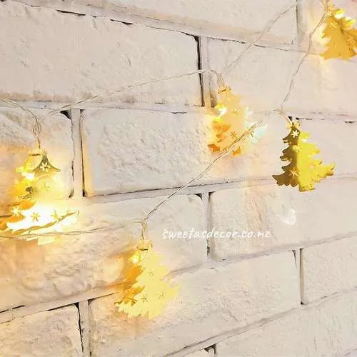 Gold Tree Fairy Lights: Indoor Elegance, Magical Glow - Shop N Save