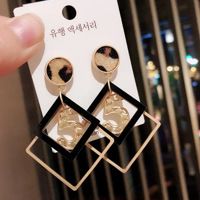 LATS Rhinestone Earrings: Exaggerated Fashion for Parties - Shop N Save