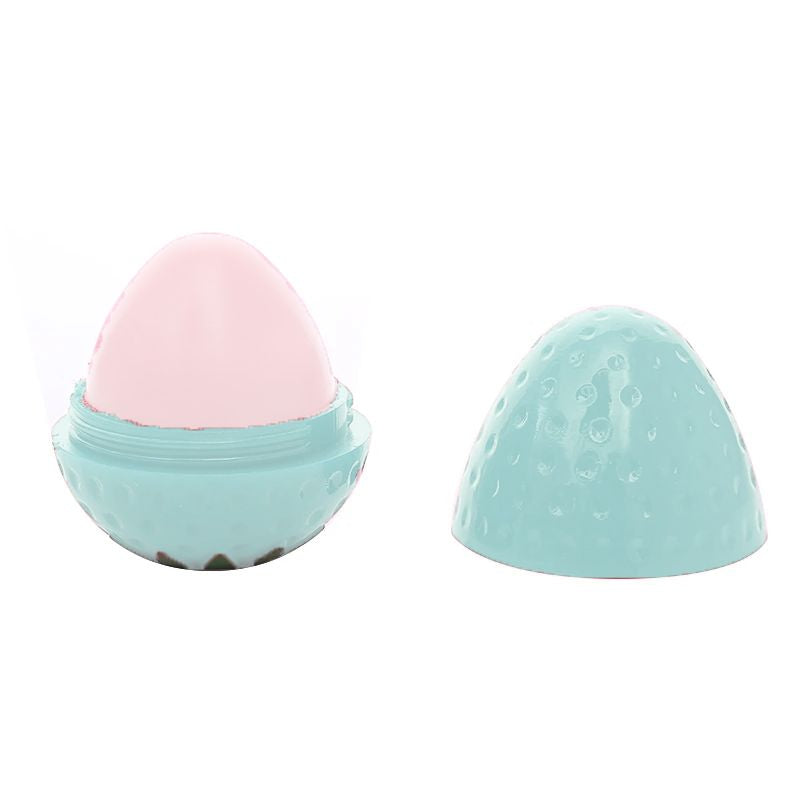 Hydrating Fruit Lip Balm : Strawberry-Lips Care (Blue)