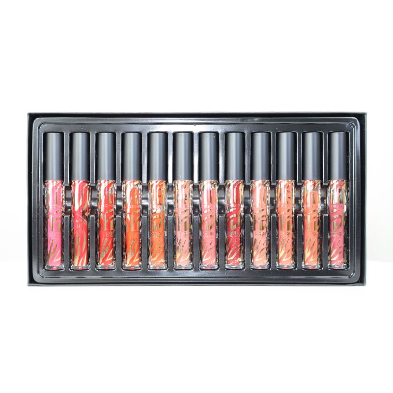 L'CHEAR Super Match Matte Lipstick (set of 12)