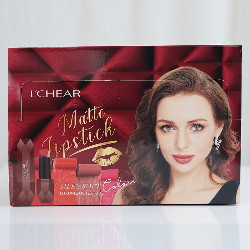 L'chear Matte Silky Soft Luxurious Texture Lipstick - Maple Brown (05)