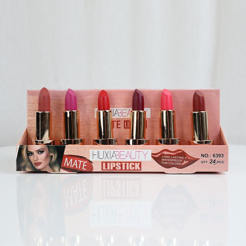 Huxia Beauty Mate lipstick Dark Red