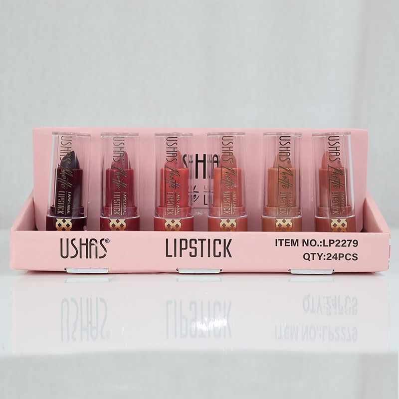 Ushas Matte Lipstick Lapiz Labial - Maroon (PANTONE) (02)