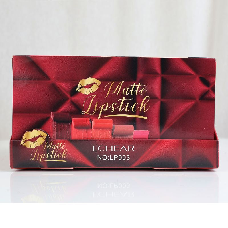 L'chear Matte Silky Soft Luxurious Texture Lipstick - Brown Sugar (03)