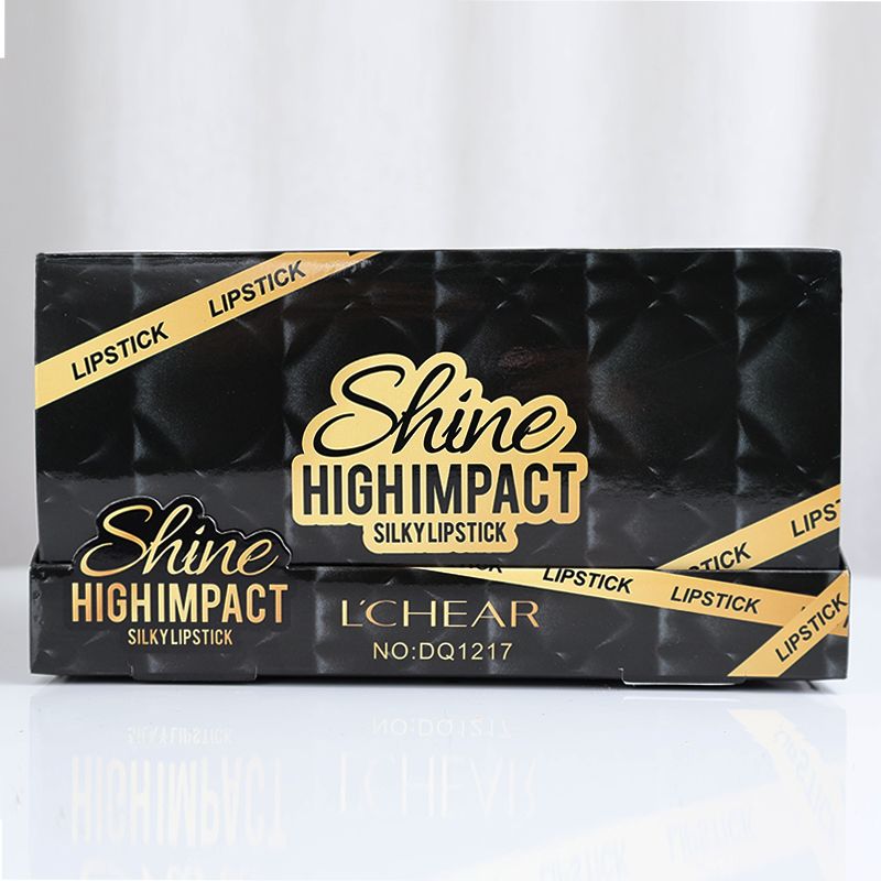 L'CHEAR Shine Silky Lipstick High Impact 1 pcs - Maroon PInk (1)