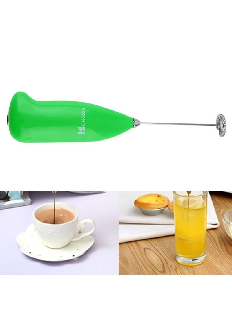Electric Milk Frother: Versatile Latte Maker, Handheld Blender 2x - Shop N Save
