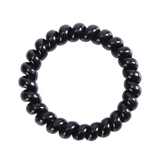 New Hair Accessories High Quality Telephone Line Hair Bands - Black
