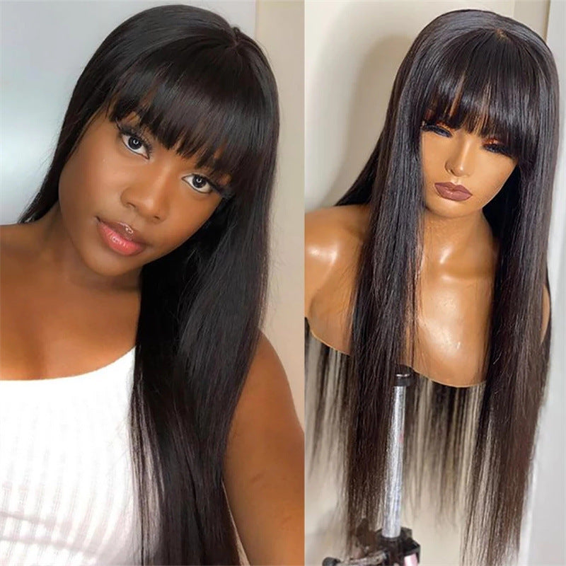 African Wig: Simulation Long Hair, European & American Fashion