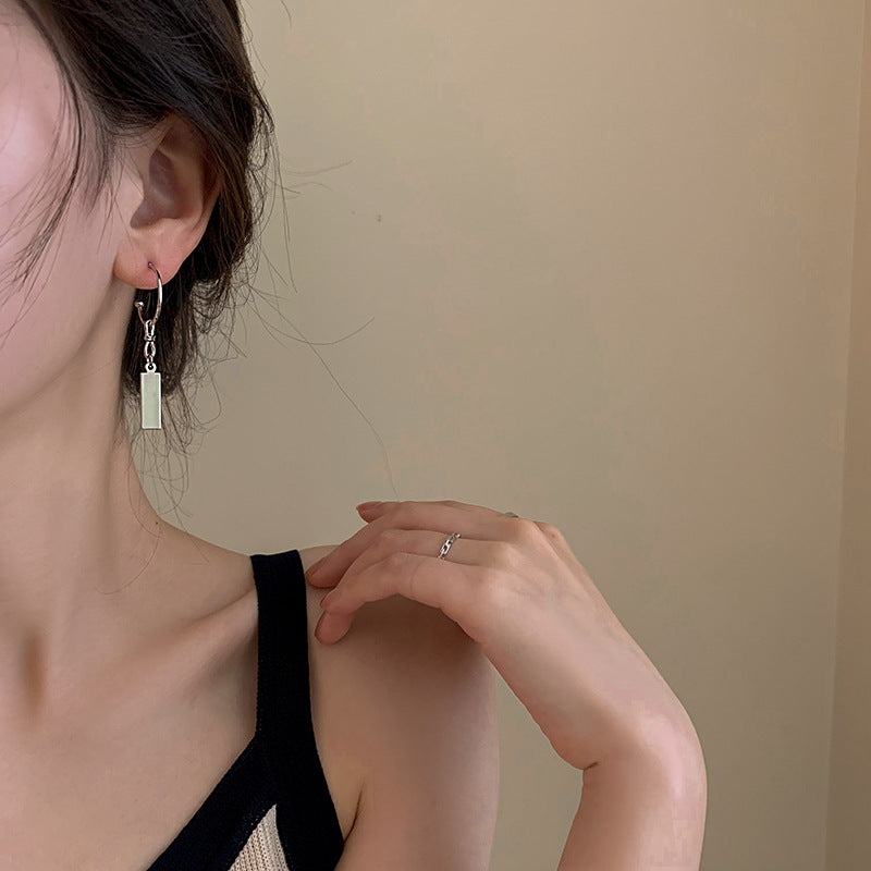 Summer Tassel Earrings - 2021 Asymmetrical Rhinestone Fashion - Shop N Save