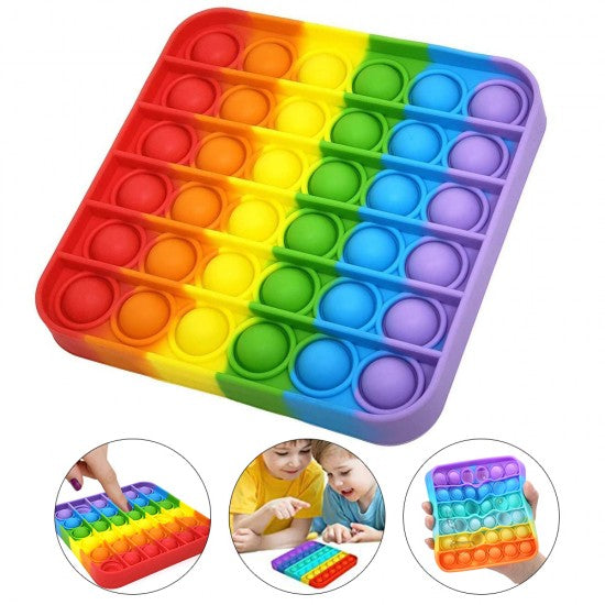 Pop Bubble Fidget Toy Special Needs Anti Stress Anxiety Reliver