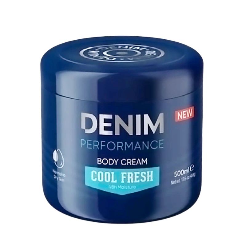 Denim Skin Moisturising Cream: Cool Fresh Fragrance, 500ml Size - Shop N Save