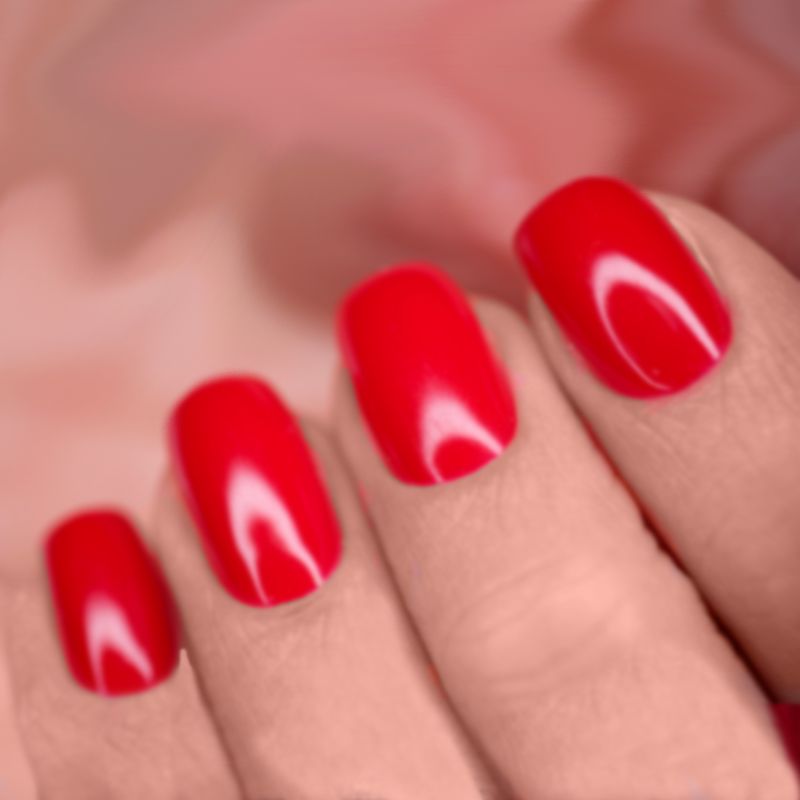 Make Beauty Nail Polish Gel Effect - Red (017)