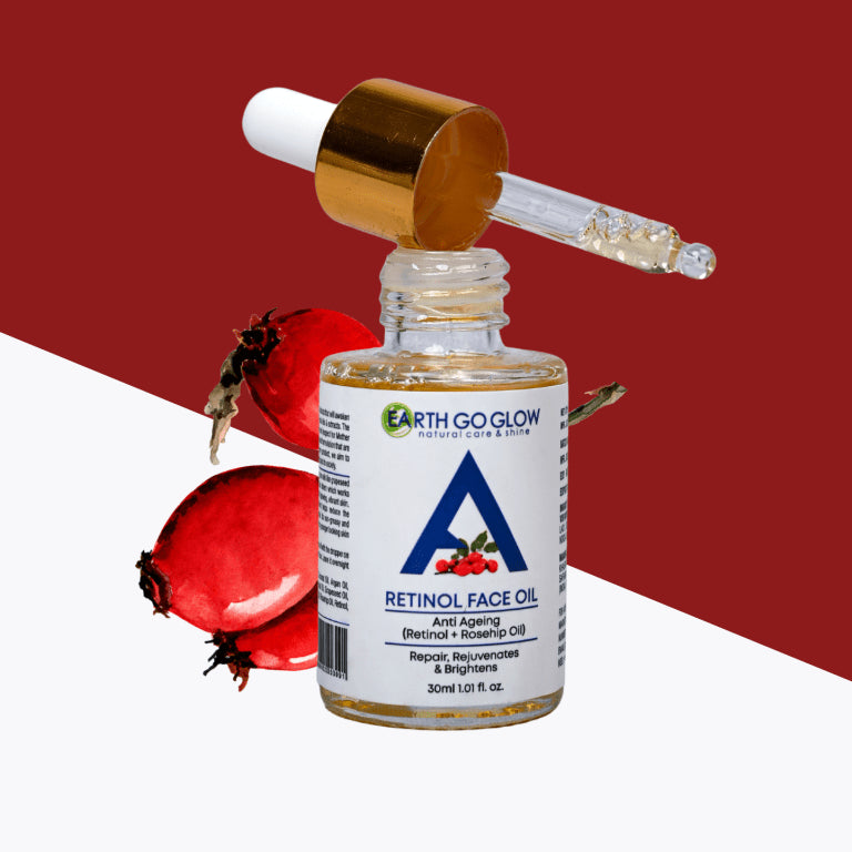 EARTH GO GLOW ANTI AGING RETINOL FACE OIL (30ml) - Shop N Save