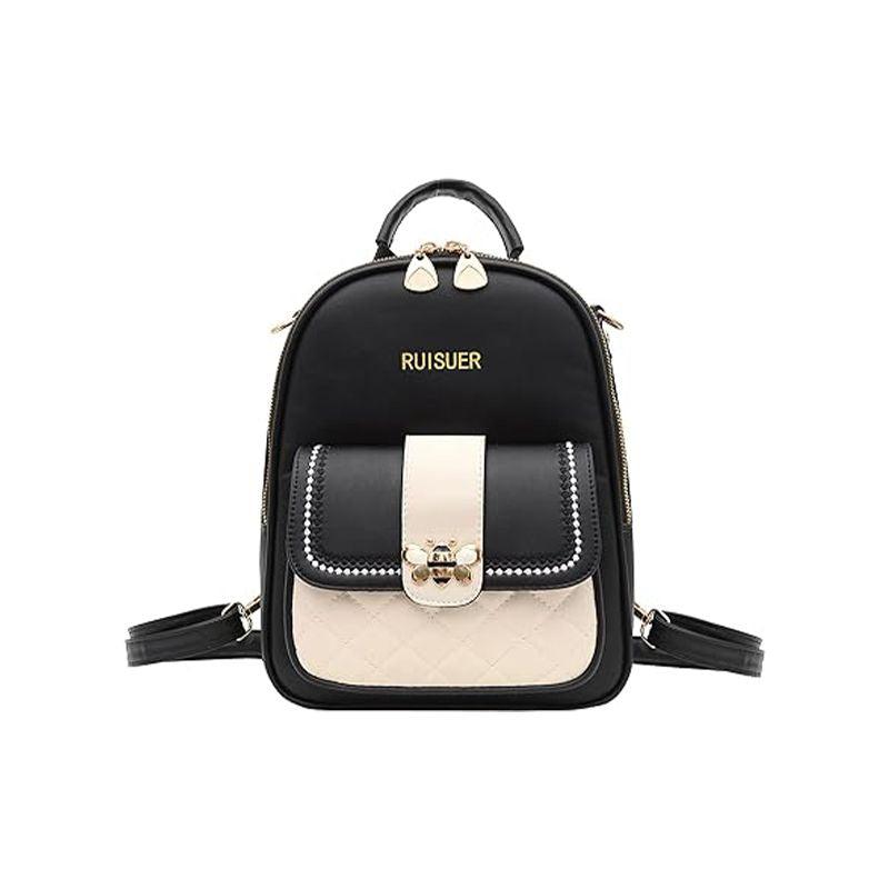 Quality Girls Casual Travel Versatile Backpack - Black - Shop N Save