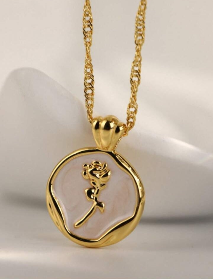 Flower Pendant Necklace - Daily Chic Decoration for Women - Shop N Save