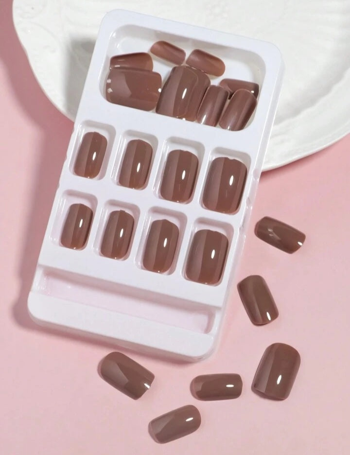 Berry Red Fake Nails - Trendy and Elegant - Shop N Save