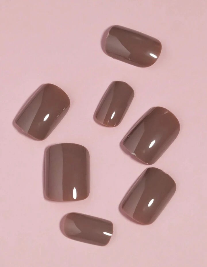 Berry Red Fake Nails - Trendy and Elegant - Shop N Save