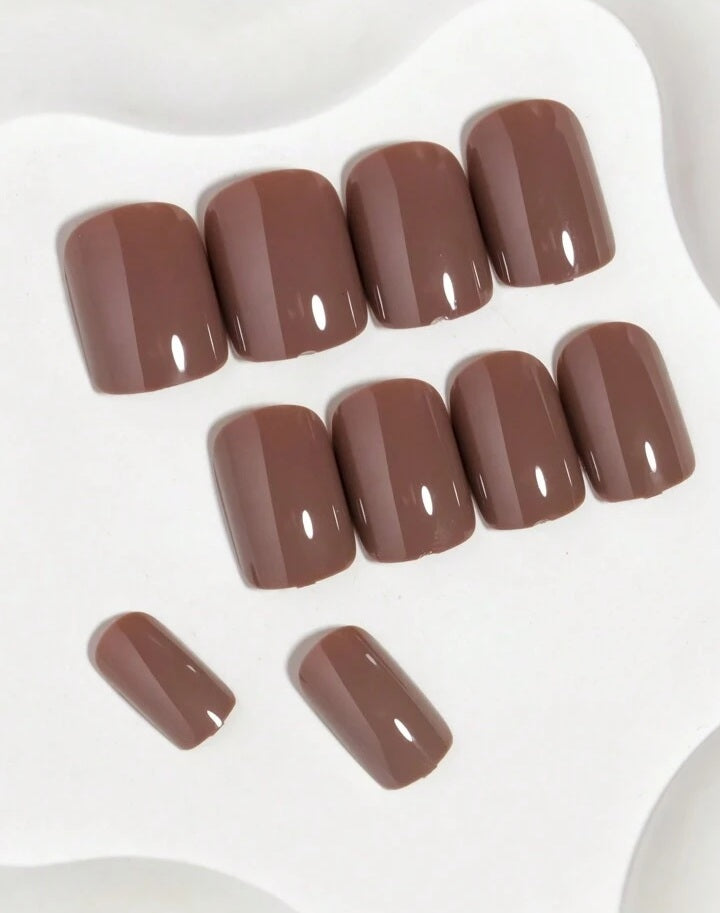 Berry Red Fake Nails - Trendy and Elegant - Shop N Save