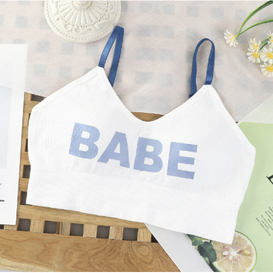 Seamless Soft Padded Wrap Sports Bra - White