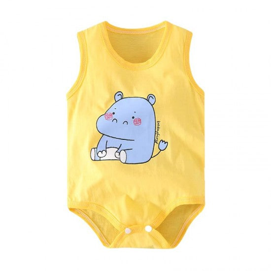 Summer Infant Jumpsuit New Born Baby Romper - yellow