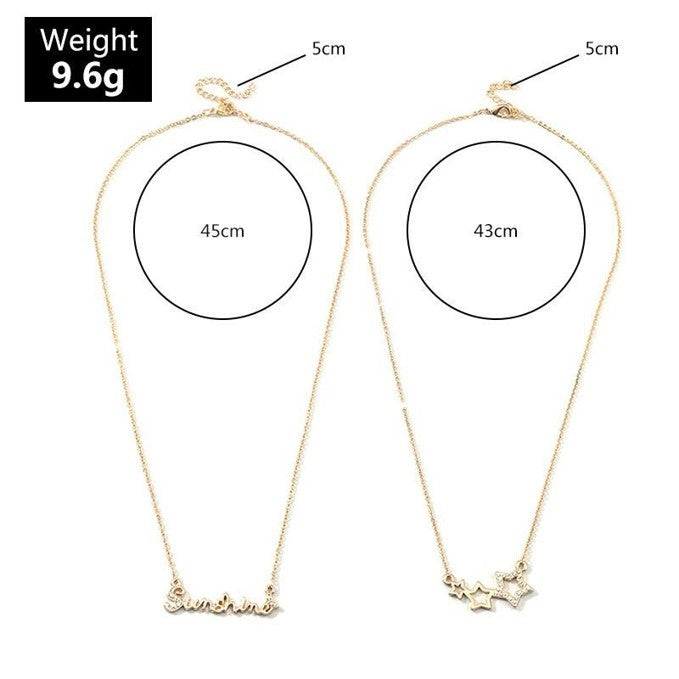 Heer Diamond Sunshine Letters Pendant: Elegant Jewelry Design - Shop N Save